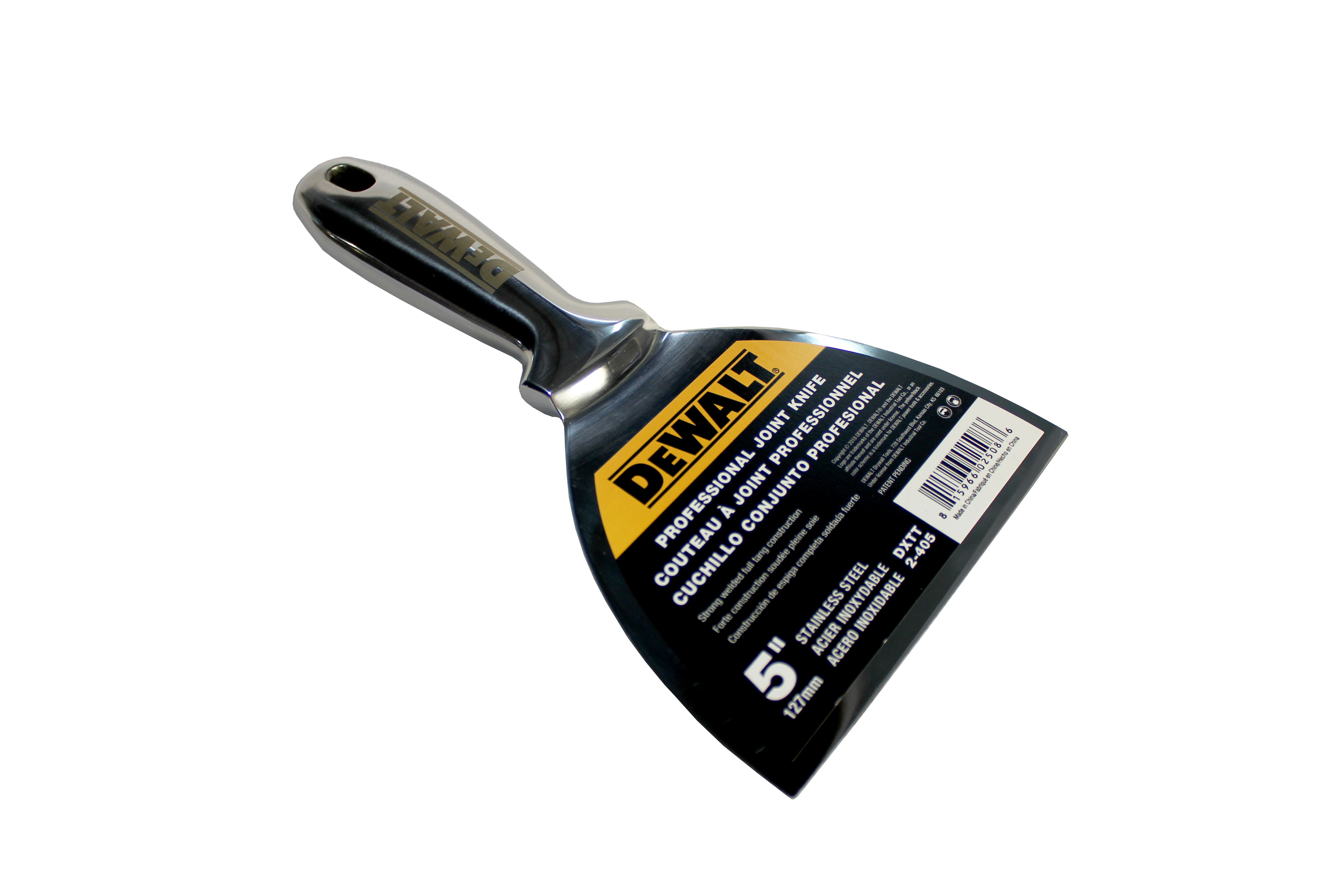 DeWalt Шпатель малярный металлический литой 25 cм